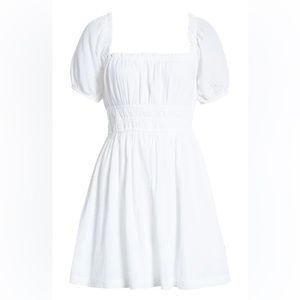 Bp shirred prairie cottagecore sundress